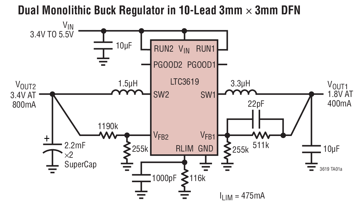 LTC3619Ӧͼһ